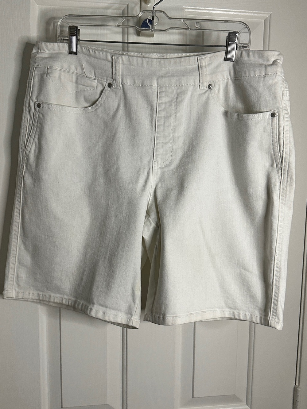 Westbound Men's White Denim Jean Shorts